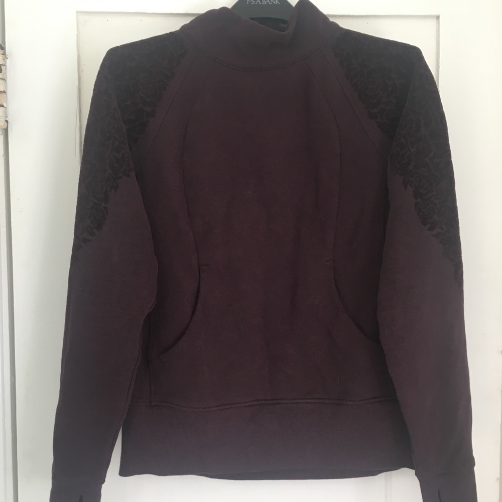 Lululemon Pullover with Floral Detail
